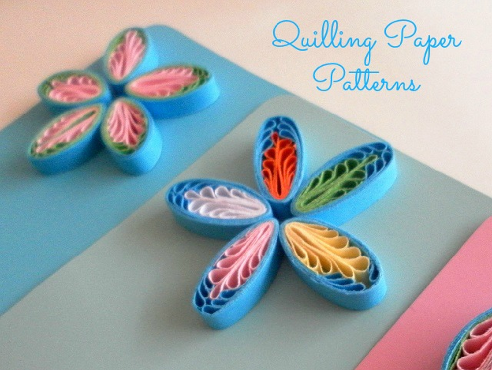 paper quilling designs patterns