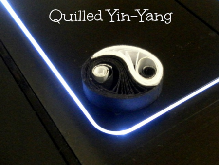 quilled flowers yin yang