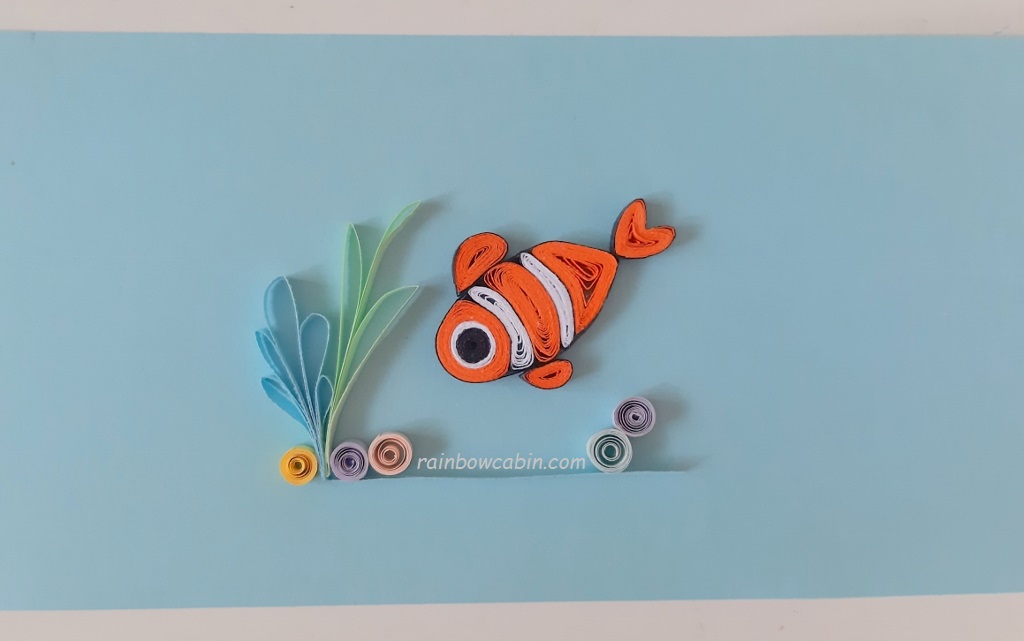 Quilling Nemo - How to Make Paper Quilled Nemo