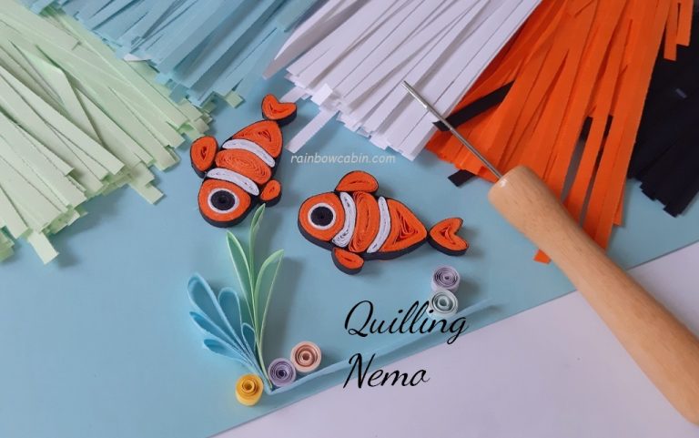 Paper Quilling Nemo