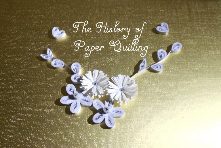 The history of paper quilling