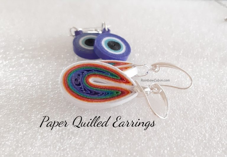Paper Quilled Earrings