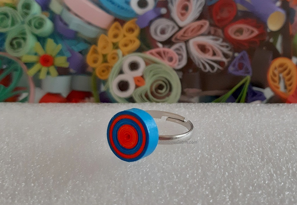 Paper Quilled Ring