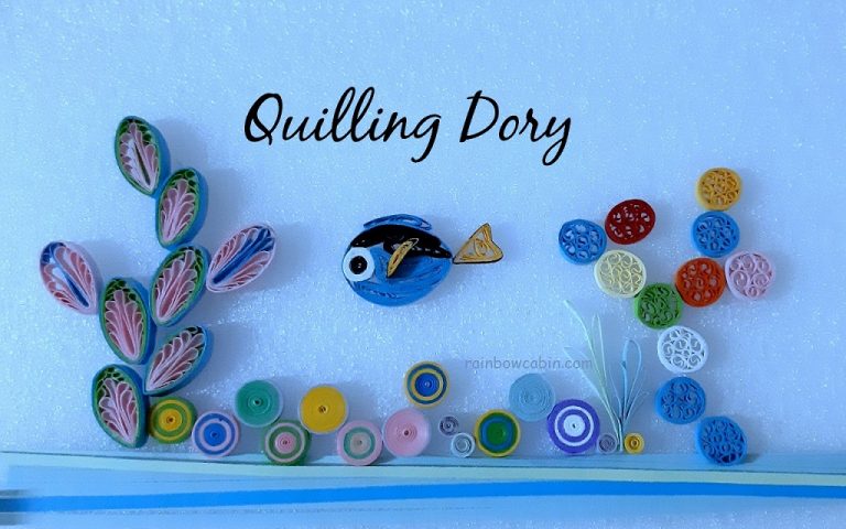 Paper Quilling Dory