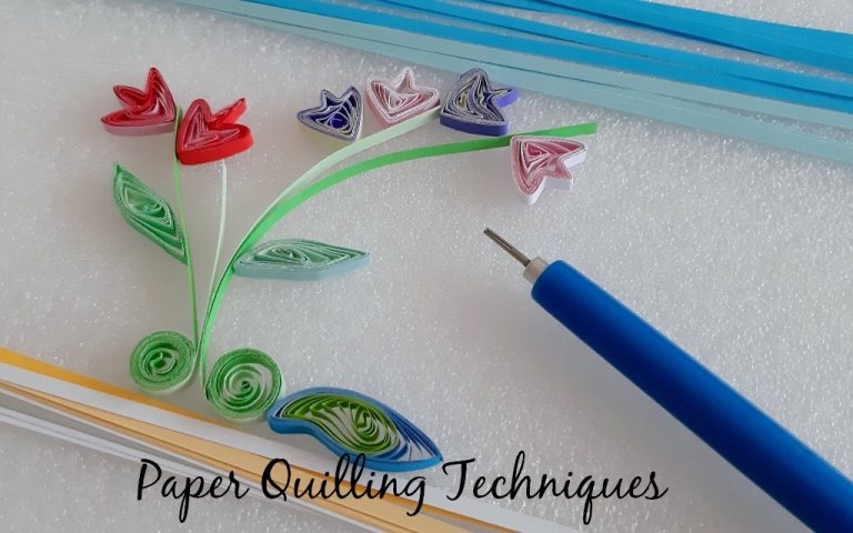 Double Rolling Paper Quilling Technique