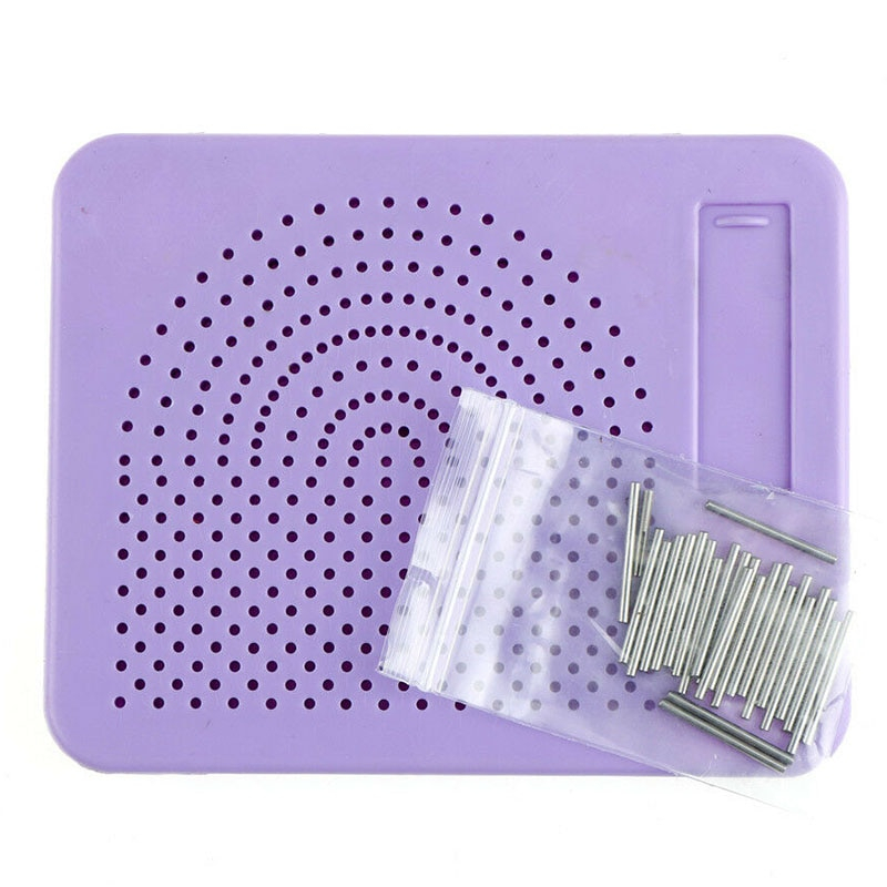 Paper Quilling Purple Grid Tool