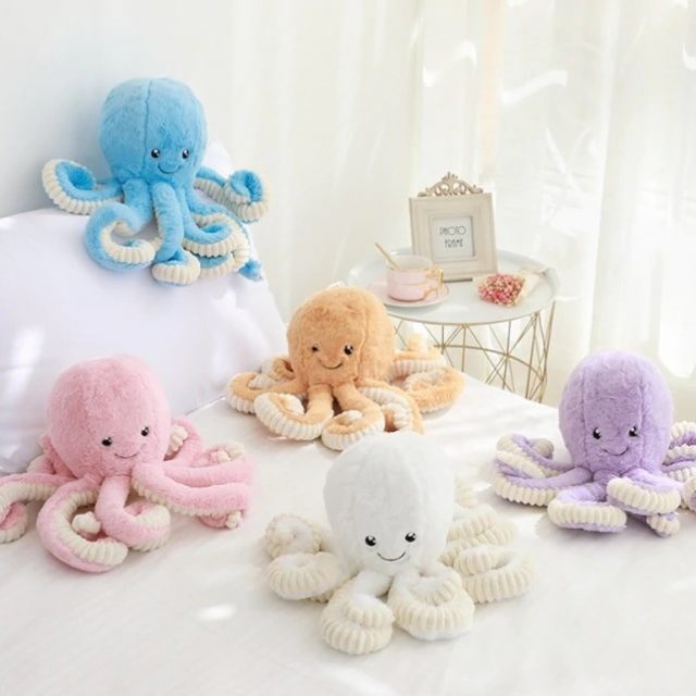 kawaii octopus plush