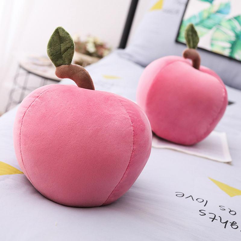 Kawaii Pink Apple Soft Plush Toy