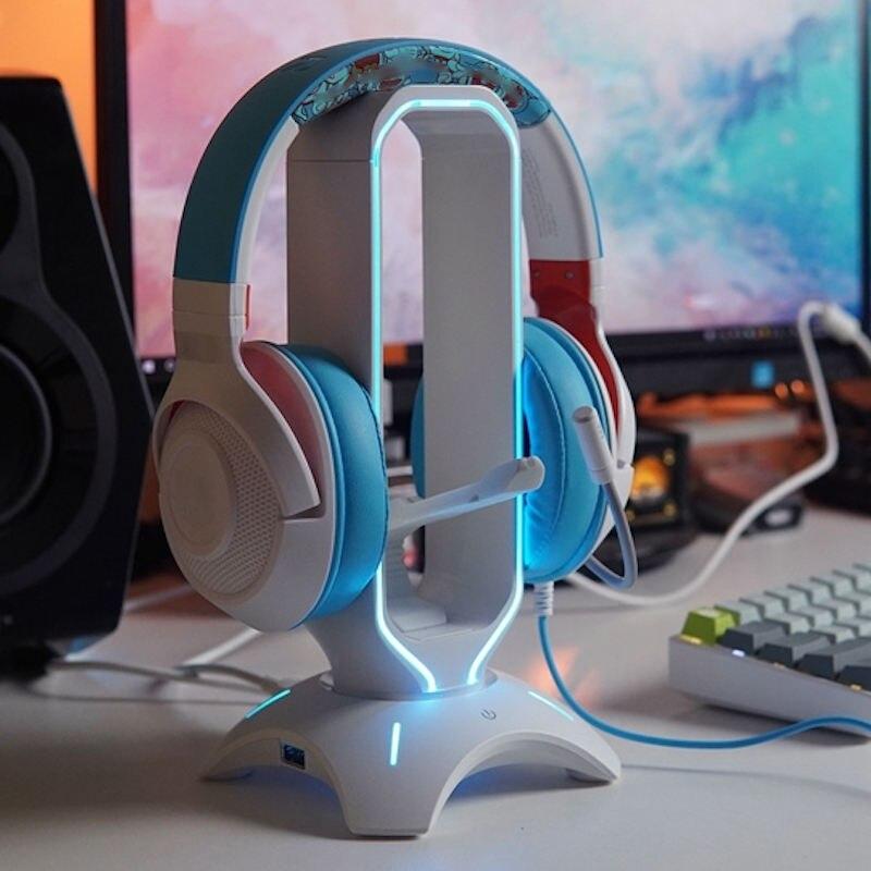 RGB Gaming Headset Stand | Rainbow Cabin