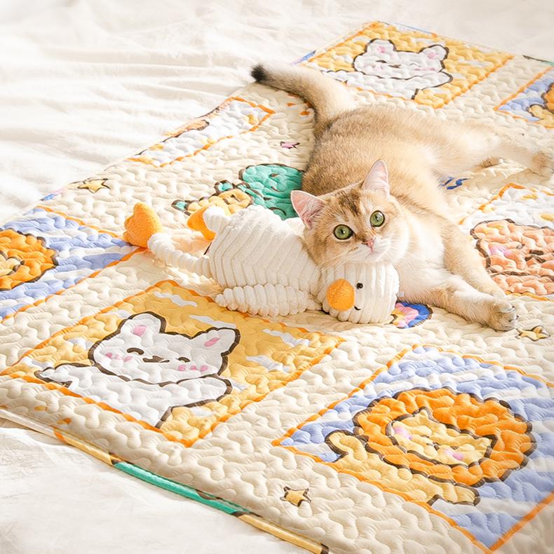 Kawaii Soft Floor Mat for Pets
