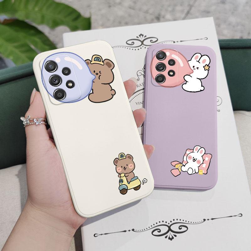 Rabbit Balloon Samsung Phone Case | Rainbow Cabin