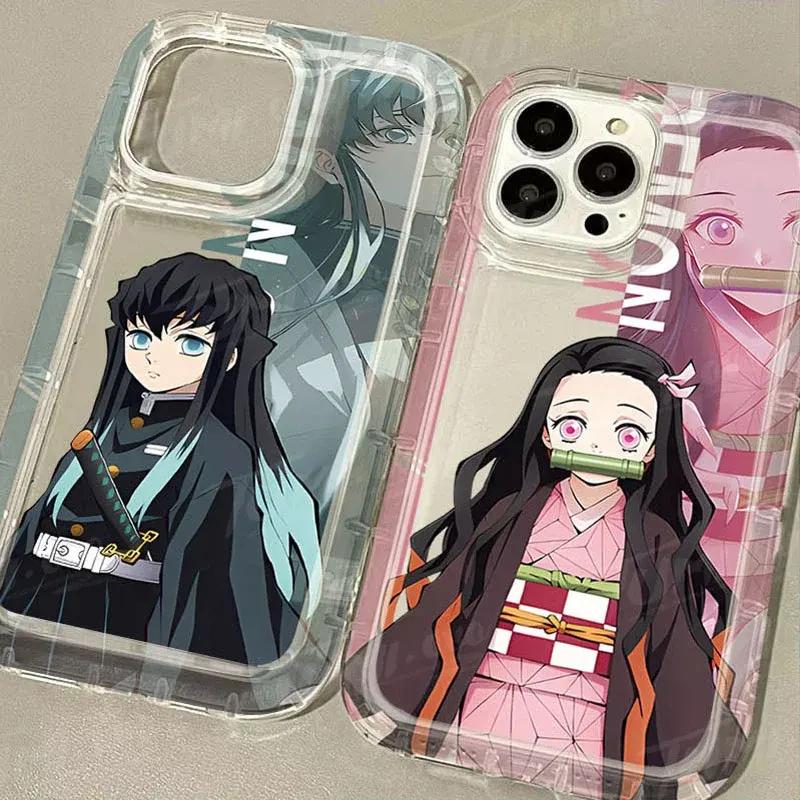 Japanese Anime Demon Slayer iPhone 15 Case