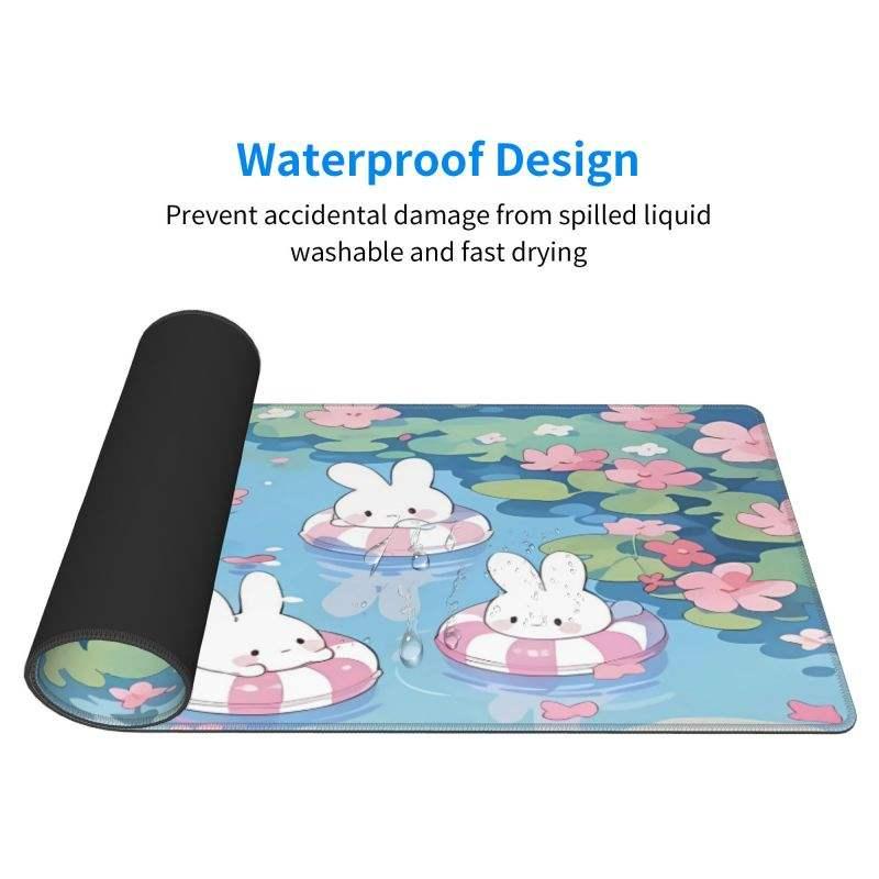 Cute Bunny Gaming Mouse Pad