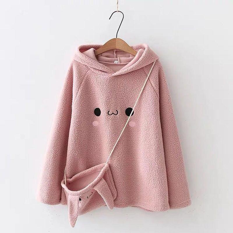 Kawaii Harajuku Long Bunny Ears Hoodie