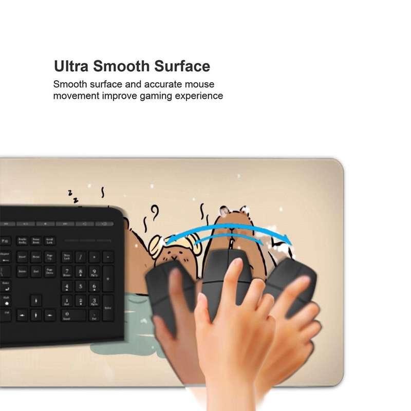 Kawaii Capybara Gaming Mouse Pad