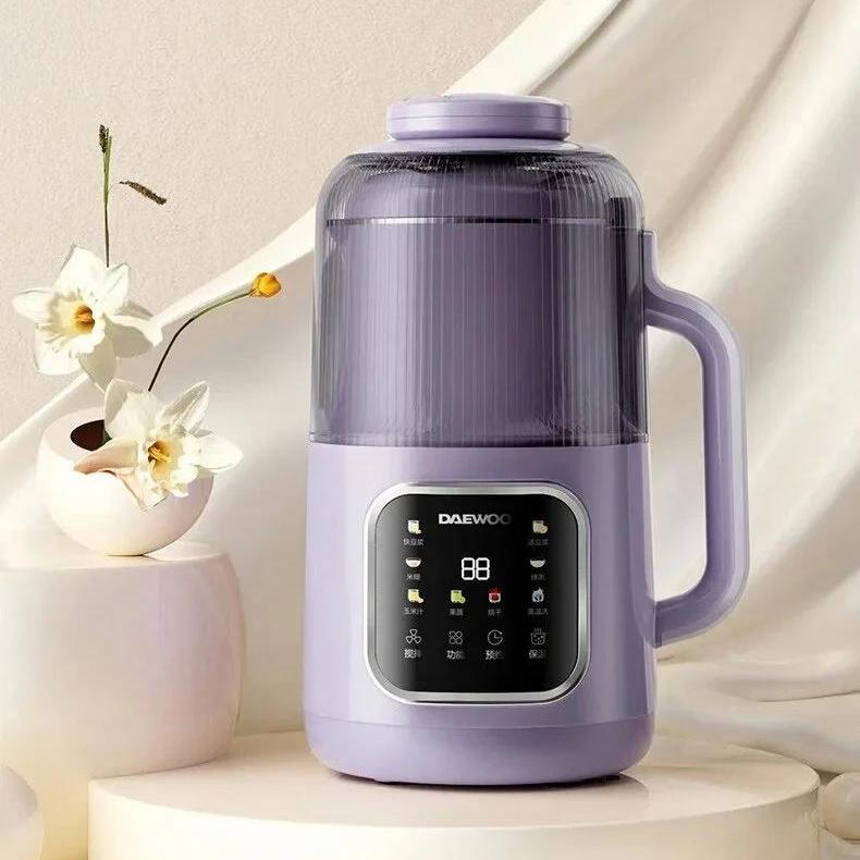 DAEWOO Electric Soymilk Maker 220V 1000ML Capacity Mini Food Blender Multifunction Mixer Auto Heat Soybean Milk Machine DY-SM09