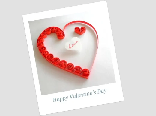 Paper Quilling: Heart-Shaped Crafts and Designs for Valentine's Day