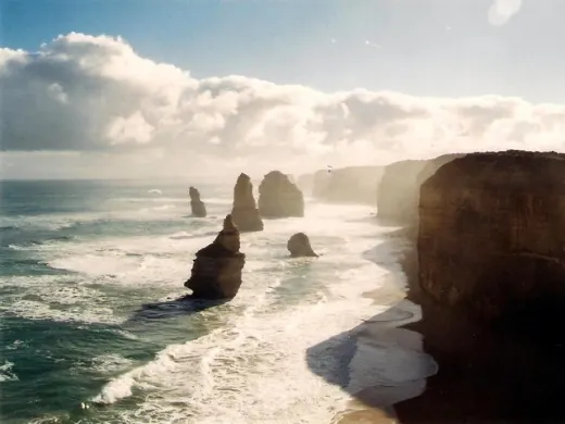 The Great Ocean Road in Melbourne, Australia