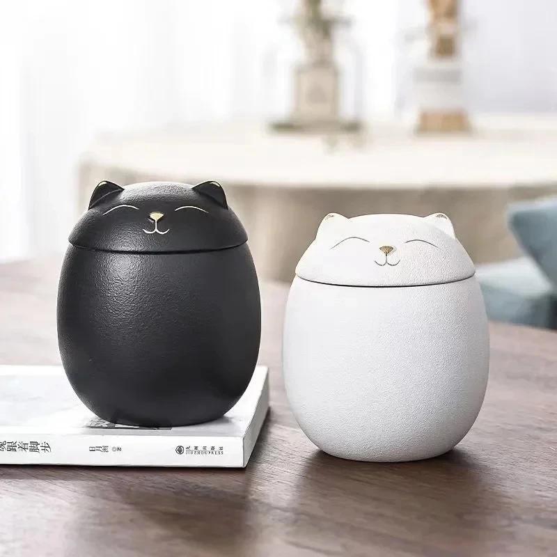Pet Memorial Mini Cat Urn for Pet Ashes